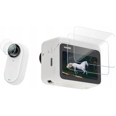 Sunnylife Szkło Osłona Na Obiektyw + Ekran 2w1 Do Insta360 Go 3 I Action Pod / Ist-bhm587-2, Caméra d'action : accessoires, Transparent Sunnylife Szkło Osłona Na Obiektyw + Ekran 2w1 Do Insta360 Go 3 I Action Pod / Ist-bhm587-2, Caméra d'action : accessoires, Transparent