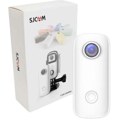 Sjcam C100+ (30p, WiFi), Caméra d'action, Blanc Sjcam C100+ (30p, WiFi), Caméra d'action, Blanc