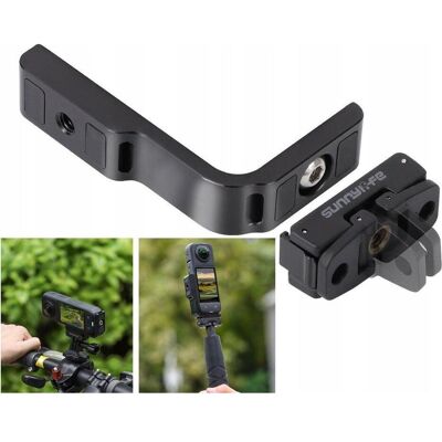 Sunnylife Uchwyt Szyna Ramka Klatka Poziom Pion Gwint 1/4"" Gopro Do Insta360 X4 / X 4 / X4-zj826-d, Caméra d'action : accessoires, Noir Sunnylife Uchwyt Szyna Ramka Klatka Poziom Pion Gwint 1/4"" Gopro Do Insta360 X4 / X 4 / X4-zj826-d, Caméra d'action : accessoires, Noir