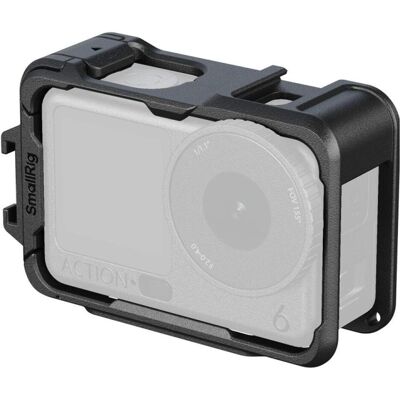 SmallRig 5886 Cage for DJI Osmo Action 6 (Basic Edition), Caméra d'action : accessoires, Noir SmallRig 5886 Cage for DJI Osmo Action 6 (Basic Edition), Caméra d'action : accessoires, Noir