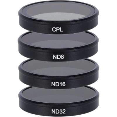 Rollei Kit de filtres DJI Osmo Action 3/4/5 CPL, ND8, ND16, ND32, Caméra d'action : accessoires Rollei Kit de filtres DJI Osmo Action 3/4/5 CPL, ND8, ND16, ND32, Caméra d'action : accessoires