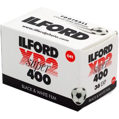 Ilford XP2 Super 135-36 Film - Football Limited Edition, Film analogique Ilford XP2 Super 135-36 Film - Football Limited Edition, Film analogique