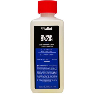 Rollei - Supergrain - 250 ml - Grain fin - Developer Rollei - Supergrain - 250 ml - Grain fin - Developer