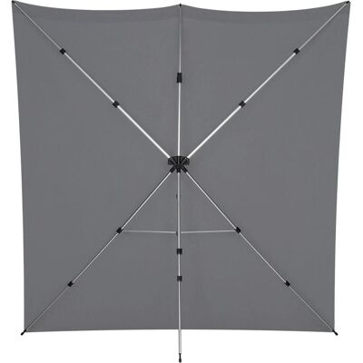 Westcott X Drop Pro Kreukbestendige Achtergrond Neutraal Grijs (8' x 8') (243.80 cm, 243.80 cm), Fond de studio, Gris Westcott X Drop Pro Kreukbestendige Achtergrond Neutraal Grijs (8' x 8') (243.80 cm, 243.80 cm), Fond de studio, Gris