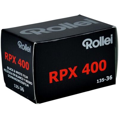 Rollei filmas RPX 400/36, Film analogique, Noir Rollei filmas RPX 400/36, Film analogique, Noir