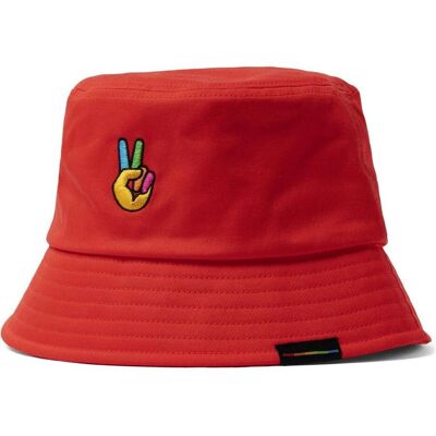 Polaroid Bucket Hats, Film instantané, Rouge Polaroid Bucket Hats, Film instantané, Rouge
