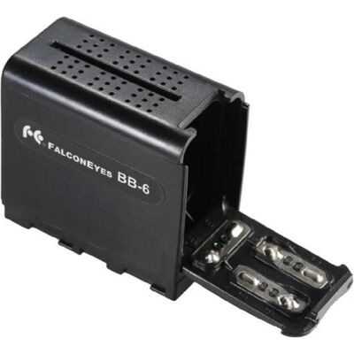 Falcon Eyes Pack de piles BB-06 (Poignée d'alimentation), Poignée d'alimentation, Noir Falcon Eyes Pack de piles BB-06 (Poignée d'alimentation), Poignée d'alimentation, Noir