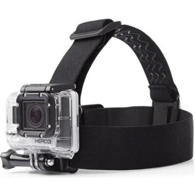 Bandou pour tête de caméra d'action Telesin - Réglable pour GoPro, DJI, Insta360 Bandou pour tête de caméra d'action Telesin - Réglable pour GoPro, DJI, Insta360