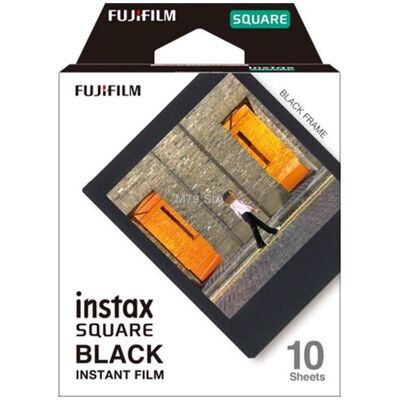 Fujifilm Fuji Instax Square Film Black Frame 10 gab. - Fotopapirs 8720094754345 (8720094754345) (10 pcs), Papier photo, Noir Fujifilm Fuji Instax Square Film Black Frame 10 gab. - Fotopapirs 8720094754345 (8720094754345) (10 pcs), Papier photo, Noir
