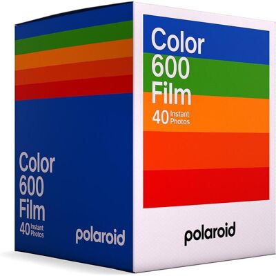 Polaroid Film Color 600 Multipack 40x, Film instantané, Multicolore Polaroid Film Color 600 Multipack 40x, Film instantané, Multicolore