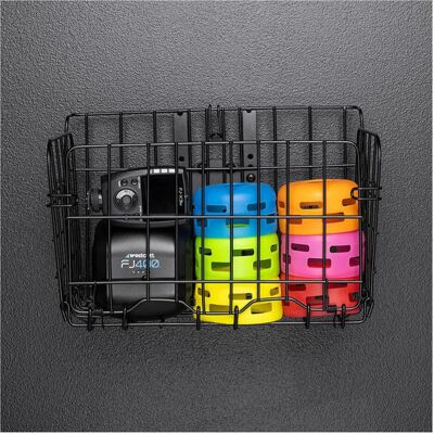 Westcott Float Wall Mount Storage Basket Kit par Lindsay Adlerã (Autres accessoires), Équipement pour studio : accessoires, Noir Westcott Float Wall Mount Storage Basket Kit par Lindsay Adlerã (Autres accessoires), Équipement pour studio : accessoires, Noir