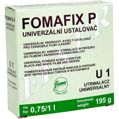 FOMA Fomafix P Powder Fixer – 1 litre – Fixateur acide universel pour films noir et blanc, Développement de pellicule FOMA Fomafix P Powder Fixer – 1 litre – Fixateur acide universel pour films noir et blanc, Développement de pellicule