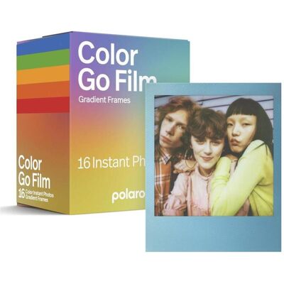 Polaroid Color Film for Go - Gradient Frame - Double Pack, Film instantané, Multicolore Polaroid Color Film for Go - Gradient Frame - Double Pack, Film instantané, Multicolore