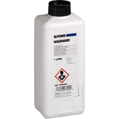 Ilford Washaid 1 l, Développement de pellicule, Transparent Ilford Washaid 1 l, Développement de pellicule, Transparent
