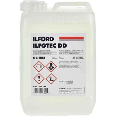 Ilford Ilfotec DD 5 Liter = 25 Liter Oplossing, Développement de pellicule Ilford Ilfotec DD 5 Liter = 25 Liter Oplossing, Développement de pellicule