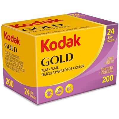Kodak Film d'or 135/24, Film analogique, Noir Kodak Film d'or 135/24, Film analogique, Noir