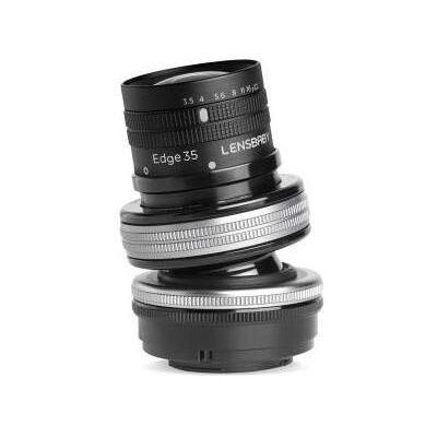 Lensbaby Composer Pro II incl. Edge 35 Optic Nikon Z (Nikon Z, APS-C / DX, Plein format), Objectif, Noir, Argent Lensbaby Composer Pro II incl. Edge 35 Optic Nikon Z (Nikon Z, APS-C / DX, Plein format), Objectif, Noir, Argent