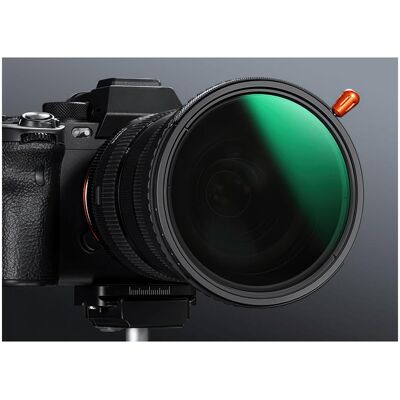 K&F Concept 40.5MM 3-in-1 CPL&Variable ND2ND32&Black Mist 1/4 Filter, wo. Black Cross (Nano-X Series) (40.50 mm, Filtre Black Mist, Filtre gris neutre, Filtre polarisant), Filtre photo, Noir K&F Concept 40.5MM 3-in-1 CPL&Variable ND2ND32&Black Mist 1/4 Filter, wo. Black Cross (Nano-X Series) (40.50 mm, Filtre Black Mist, Filtre gris neutre, Filtre polarisant), Filtre photo, Noir