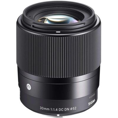 Sigma 30 mm F1.4 DC DN Contemporary X-Mount (Fujifilm X, APS-C / DX), Objectif, Noir Sigma 30 mm F1.4 DC DN Contemporary X-Mount (Fujifilm X, APS-C / DX), Objectif, Noir