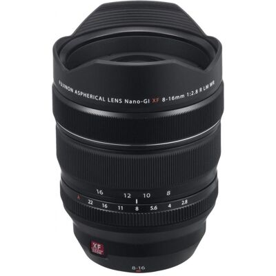 Fujinon XF 8-16mm f/2.8 R LM WR (Fujifilm Fujinon XF, APS-C / DX), Objectif, Noir Fujinon XF 8-16mm f/2.8 R LM WR (Fujifilm Fujinon XF, APS-C / DX), Objectif, Noir