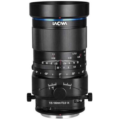 Laowa 100mm f/2.8 Tilt Shift 1X Macro Lens Fuji GFX (Fujifilm GFX, Plein format), Objectif, Noir Laowa 100mm f/2.8 Tilt Shift 1X Macro Lens Fuji GFX (Fujifilm GFX, Plein format), Objectif, Noir