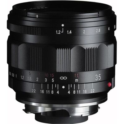 Voigtländer Nokton 35mm / 1.2 VM asph. IV schwarz (Leica M, Plein format), Objectif, Noir Voigtländer Nokton 35mm / 1.2 VM asph. IV schwarz (Leica M, Plein format), Objectif, Noir