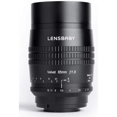 Lensbaby Velvet 85mm f/1.8 Sony E (Sony E, APS-C / DX, Plein format), Objectif, Noir Lensbaby Velvet 85mm f/1.8 Sony E (Sony E, APS-C / DX, Plein format), Objectif, Noir
