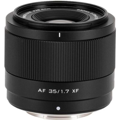 Viltrox AF 35 mm F/1.7 Fuji XF (Fujifilm Fujinon XF, APS-C / DX, Plein format), Objectif, Noir Viltrox AF 35 mm F/1.7 Fuji XF (Fujifilm Fujinon XF, APS-C / DX, Plein format), Objectif, Noir