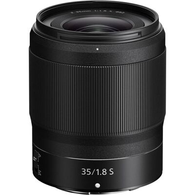 Nikkor Z 35mm f/1.8 S (Nikon Z, APS-C / DX, Plein format), Objectif, Noir Nikkor Z 35mm f/1.8 S (Nikon Z, APS-C / DX, Plein format), Objectif, Noir