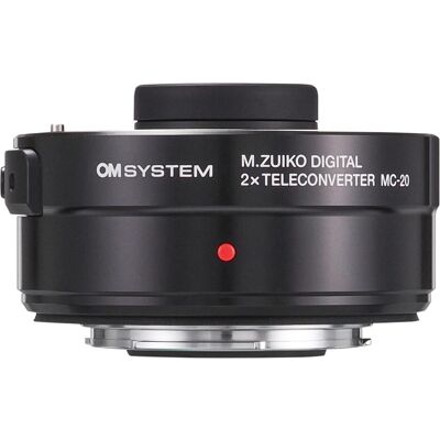 Olympus MC-20 M.Zuiko Digital 2x (Téléconvertisseur, Micro Four Thirds), Convertisseur d'objectif, Noir Olympus MC-20 M.Zuiko Digital 2x (Téléconvertisseur, Micro Four Thirds), Convertisseur d'objectif, Noir