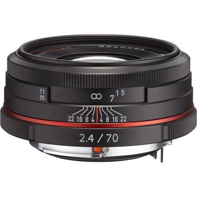 DA 70mm, f/2.4 Limited, noir (Pentax K, APS-C / DX), Objectif, Noir DA 70mm, f/2.4 Limited, noir (Pentax K, APS-C / DX), Objectif, Noir