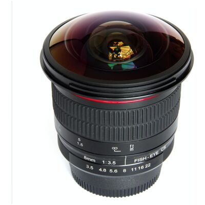 Meike MK 8mm F3.5 Monture Nikon 1 (Nikon 1, APS-C / DX), Objectif, Noir Meike MK 8mm F3.5 Monture Nikon 1 (Nikon 1, APS-C / DX), Objectif, Noir