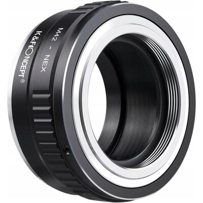 K&F Concept Kf K(and)amp,F Adapter For Sony E Nex E-mount On M42 M-42 / Kf06.067, Adaptateur d'objectif, Noir K&F Concept Kf K(and)amp,F Adapter For Sony E Nex E-mount On M42 M-42 / Kf06.067, Adaptateur d'objectif, Noir