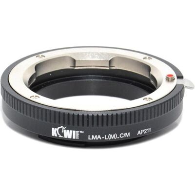 Kiwi Adaptateur de monture d'objectif (Leica M vers Canon M), Adaptateur d'objectif, Noir Kiwi Adaptateur de monture d'objectif (Leica M vers Canon M), Adaptateur d'objectif, Noir