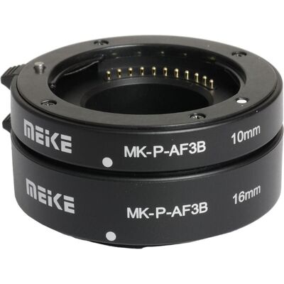 Meike Kit de tubes d'extension Eco Micro 4/3 (Adaptateur macro, Four Thirds), Convertisseur d'objectif, Noir Meike Kit de tubes d'extension Eco Micro 4/3 (Adaptateur macro, Four Thirds), Convertisseur d'objectif, Noir