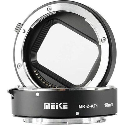 Meike Zwischenringsatz 11/18mm MK-Z AF1 Nikon Z, Adaptateur d'objectif, Noir Meike Zwischenringsatz 11/18mm MK-Z AF1 Nikon Z, Adaptateur d'objectif, Noir