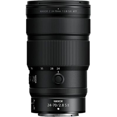 NIKKOR Z 24-70mm f/2.8 S II (Nikon Z, Plein format), Objectif, Noir NIKKOR Z 24-70mm f/2.8 S II (Nikon Z, Plein format), Objectif, Noir