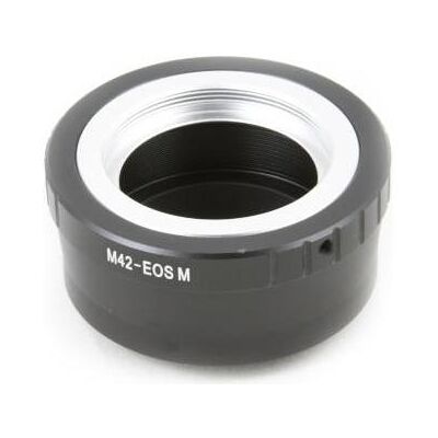 Pixco Adaptateur CANON EOS M (EF-M) vers M42, Adaptateur d'objectif, Noir Pixco Adaptateur CANON EOS M (EF-M) vers M42, Adaptateur d'objectif, Noir