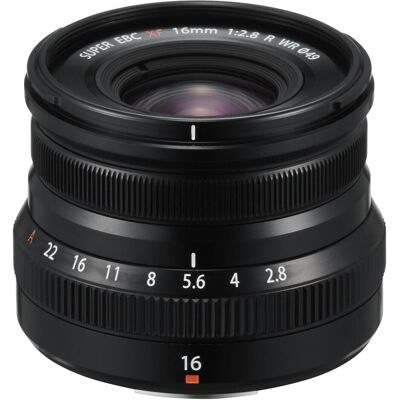 Fujinon XF 16 mm f/2,8 R WR (Fujifilm X, APS-C / DX), Objectif, Noir Fujinon XF 16 mm f/2,8 R WR (Fujifilm X, APS-C / DX), Objectif, Noir