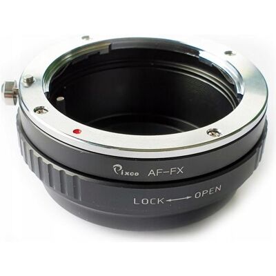 Pixco Adaptateur Redukcja Fuji Fujifilm X Na Sony Alpha A / 010536, Adaptateur d'objectif, Noir, Argent Pixco Adaptateur Redukcja Fuji Fujifilm X Na Sony Alpha A / 010536, Adaptateur d'objectif, Noir, Argent