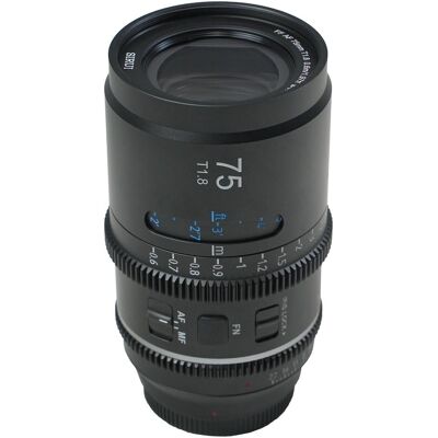 Sirui Astra Series 75mm T1.8 1.33X FullFrame Cine Lens (Z Mount Neutral Flare) (Nikon Z, Plein format), Objectif, Noir Sirui Astra Series 75mm T1.8 1.33X FullFrame Cine Lens (Z Mount Neutral Flare) (Nikon Z, Plein format), Objectif, Noir