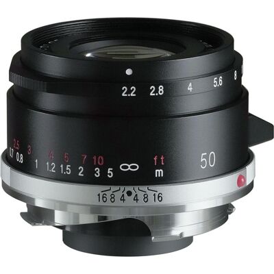 Voigtländer Color-Skopar 50mm / 2.2 VM (M-Bajonett, Plein format), Objectif, Noir Voigtländer Color-Skopar 50mm / 2.2 VM (M-Bajonett, Plein format), Objectif, Noir