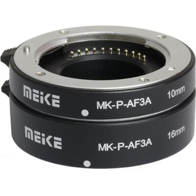 Meike Extension Tube Set Micro 4/3 (Adaptateur macro, Four Thirds), Convertisseur d'objectif, Noir Meike Extension Tube Set Micro 4/3 (Adaptateur macro, Four Thirds), Convertisseur d'objectif, Noir