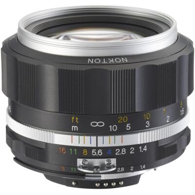 Objectif Voigtländer Nokton 58mm F/1.4 SL II-S - Argent pour Nikon F Objectif Voigtländer Nokton 58mm F/1.4 SL II-S - Argent pour Nikon F