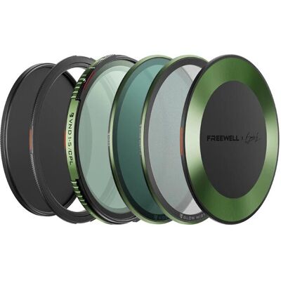 Freewell Kit de filtres ND/CPL à intensité variable Brandon Li 95 mm (95 mm, Filtre gris neutre, Filtre polarisant), Filtre photo, Transparent, Noir, Gris Freewell Kit de filtres ND/CPL à intensité variable Brandon Li 95 mm (95 mm, Filtre gris neutre, Filtre polarisant), Filtre photo, Transparent, Noir, Gris
