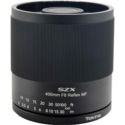 Tokina SZX Super Télé 400mm f/8.0 Reflex MF EF-M (APS-C / DX, Micro Four Thirds, Plein format), Objectif, Noir Tokina SZX Super Télé 400mm f/8.0 Reflex MF EF-M (APS-C / DX, Micro Four Thirds, Plein format), Objectif, Noir