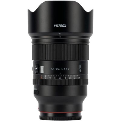 Viltrox AF 50mm F/1.4 Sony FE (Sony E, Plein format), Objectif, Noir Viltrox AF 50mm F/1.4 Sony FE (Sony E, Plein format), Objectif, Noir