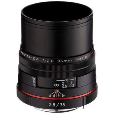 DA 35mm, f/2.8 Macro Limited (Pentax K, APS-C / DX), Objectif, Noir DA 35mm, f/2.8 Macro Limited (Pentax K, APS-C / DX), Objectif, Noir