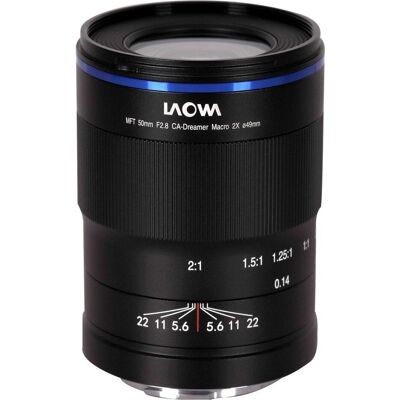 Laowa 50mm f/ 2.8 2X Apo MFT (Micro Four Thirds, Micro Four Thirds), Objectif, Noir Laowa 50mm f/ 2.8 2X Apo MFT (Micro Four Thirds, Micro Four Thirds), Objectif, Noir