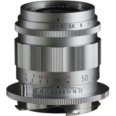 Voigtländer APO-Lanthar 50mm / 3.5 II argenté (Leica M, Plein format), Objectif, Argent Voigtländer APO-Lanthar 50mm / 3.5 II argenté (Leica M, Plein format), Objectif, Argent